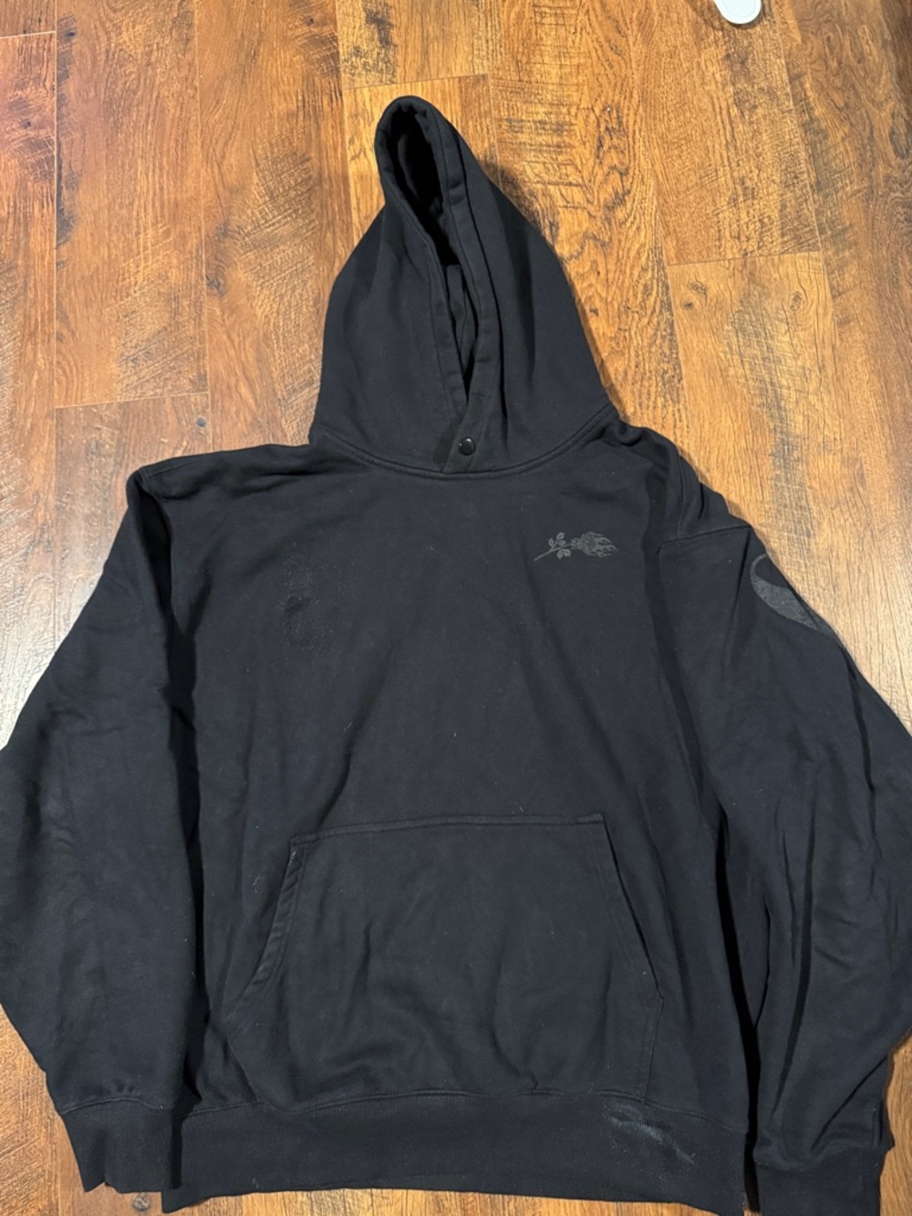 Civil Regime Black Pullover Hoodie
